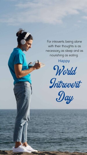 World Introvert Day Wishes Images, Poster, Status, Banner and Hd Photos Free Download 31 world introvert day wishes images poster status photos